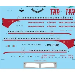 26Decals 144-1010 1/144 TAP Retro Airbus A321-251NX Laser decal