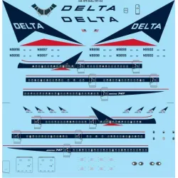 26Decals 144-1175 1/144 Delta 747-132 laser decal