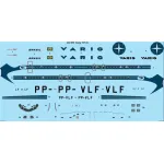 26Decals 144-1191 1/144 Varig Brasil Boeing 727-41 laser decal