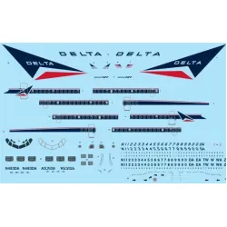 26Decals 144-1202 1/144 Delta Boeing 727-232/Adv Laser decal