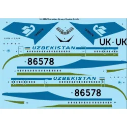 26Decals 144-1216 1/144 Uzbekistan Airways Ilyushin IL-62M