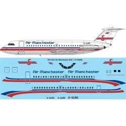 26Decals 144-1221 1/144 Air Manchester BAC 1-11-416EK laser decal