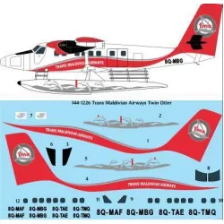 26Decals 144-1226 1/144 Trans Maldivian Airways Twin Otter laser decal - for Mark 1 models kit