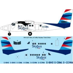 26Decals 144-1227 1/144 Isles of Scilly Skybus Twin Otter laser decal - for Mark 1 Models kit