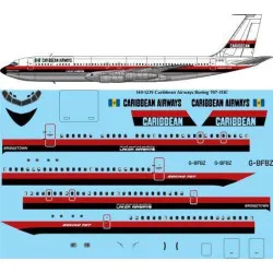 26Decals 144-1239 1/144 Caribbean Airways 707-351C laser decal