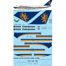 26Decals 144-1252 1/144 British Caledonian Boeing 747-200 laser decal