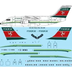 26Decals 144-1261 1/144 Manx BAe 146-200 laser decal