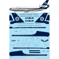 26Decals 144-1271 1/144 ONA Overseas National Airways McDonnell Douglas DC-10-30CF laser decal