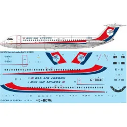26Decals 144-1276 1/144 Dan-Air London BAC 1-11-500 version 2 (for Mark 1 Models kit)