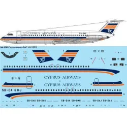 26Decals 144-1280 1/144 Cyprus Airways BAC 1-11-537FG Laser decal - for Mark 1 kit