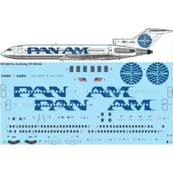 26Decals 144-1286 1/144 Pan Am Boeing 727-221/Adv Laser decal - for CRM kit