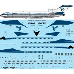 26Decals 144-1300 1/144 Air Boeing 727-286/Adv laser decal - for CRM kit
