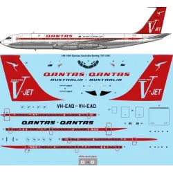 26Decals 144-1304 1/144 QANTAS Australia V-Jet Boeing 707-338C laser decal