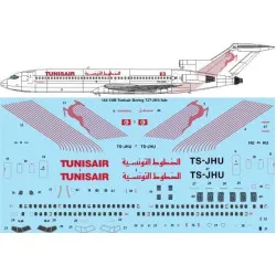 26Decals 144-1308 1/144 Tunisair Boeing 727-2H3/Adv laser decal for CRM kit