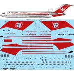 26Decals 144-1309 1/144 Air Algerie Boeing 727-2D6/Adv laser decal - for CRM kit