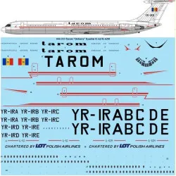 26Decals 144-1313 1/144 Tarom Delivery Ilyushin IL-62/IL-62M laser decal