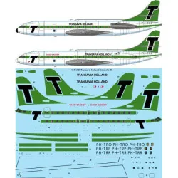 26Decals 144-1321 1/144 Transavia Holland Caravelle III laser decal - for A-Model kit