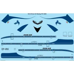 26Decals 144-20 1/144 Air Boeing 707-321C laser decal
