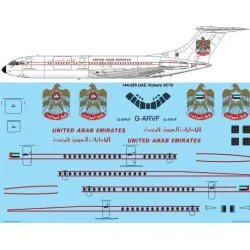 26Decals 144-285 1/144 United Arab Emirates Vickers VC10 laser decal