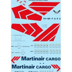 26Decals 144-444 1/144 Martinair Cargo Boeing 747-400 (BCF) Laser decal