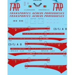 26Decals 144-462 1/144 TAP 747-282B laser decal