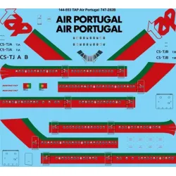 26Decals 144-553 1/144 TAP Air Portugal 747-282B laser decal