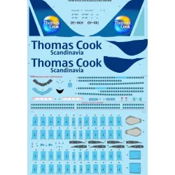 26Decals 144-564 1/144 Thomas Cook Scandinavia Airbus A330-343X laser decal with screen print details - Revell