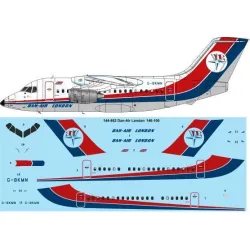 26Decals 144-862 1/144 Dan-Air London BAe 146-100 laser decal