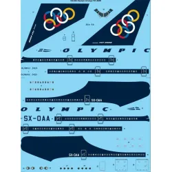 26Decals 144-964 1/144 Olympic 747-284B laser decal