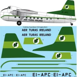 26Decals 72-203 1/72 Aer Turas Bristol 170 Freighter Mk31 laser decal