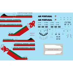 26Decals 72-245 1/72 TAP Air Portugal Boeing 727-282/Adv laser decal-for Mach 2 kit
