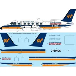 26Decals 72-256 1/72 British Caledonian Commuter Embraer EMB-110P1 laser decal - for A-Model kit