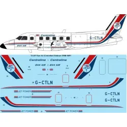 26Decals 72-257 1/72 Dan-Air Centreline Embraer EMB-110P1 laser decal - for A Model kit