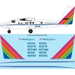 26Decals 72-264 1/72 Air New England Twin Otter Laser decal
