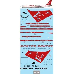 26Decals 72-267 1/72 QANTAS Australia V-Jet Boeing 707-338C laser decal - 1/72 scale