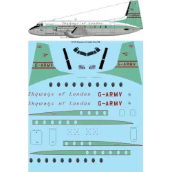 26Decals 72-270 1/72 Skyways of London Avro 748 laser decal - for Mach 2 kit