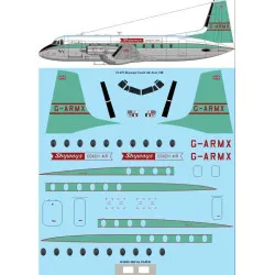 26Decals 72-275 1/72 Skyways Coach Air Avro 748 laser decal - for Mach 2 kit