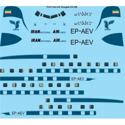 26Decals 72-51 1/72 Air Douglas DC-6B Laser decal 1/72