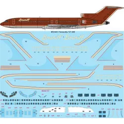 26Decals BN14411 1/144 Braniff Ultra Terracotta Boeing 727-227 Screen printed decal