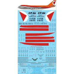 26Decals STS44205 1/144 CP Air 747-217B Screen printed decal