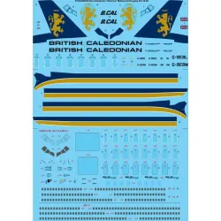 26Decals STS44258 1/144 British Caledonian Delivery McDonnell Douglas DC-10-30 screen printed decal