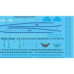 26Decals STS44322 1/144 KLM Cityhopper E 190-STD Screen printed decal