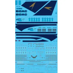 26Decals STS44328 1/144 BOAC 747-436 Screen printed decal