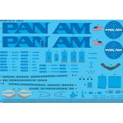 26Decals STS44367 1/144 Pan Am A310-221 Screen printed decal 1/144 scale