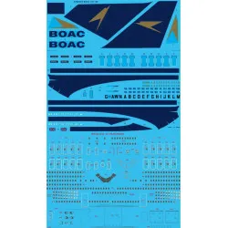 26Decals STS44374 1/144 BOAC 747-136 Screen printed decal