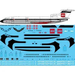 26Decals STS44414 1/144 BEA Red Square Hawker Siddeley Trident 1C screen printed decal