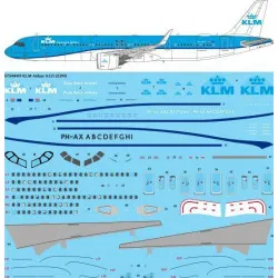 26Decals STS44419 1/144 KLM (2024) Airbus A321-252NX NEO screen printed decal