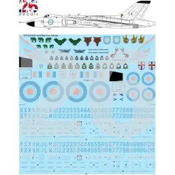 26Decals STS7220 1/72 RAF Anti-Flash Vulcans - 1/72 Scale Screen Printed Decal