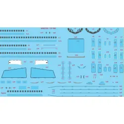 26Decals WIN737E 1/144 E Boeing 737-700 detail sheet - Screen printed