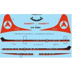 26Decals X144005D 1/144 Ansett Laser Decal for X-Scale Models kit - X144005